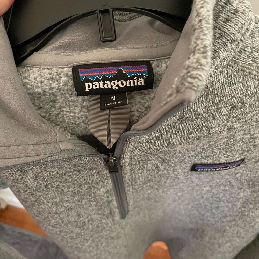 Patagonia Gray Quarter Zip - Picture 3 of 3